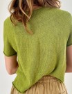 LeKnit Plain Yoke Tee 28 Tynn Line grønn thumbnail