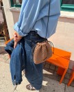 PetiteKnit Juno Satchel (oppskrift) papir thumbnail