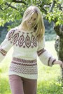 DSA80-10 Sofiegenser NATUR | Faerytale | Strikkepakke Du Store Alpakka thumbnail