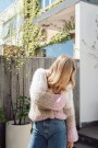 CP21-13 Crocus jakke FNUGG Pastell Strikkepakke Camilla Pihl thumbnail