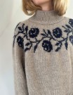 LeKnit Rosie Yoke Sweater (oppskrift) papir thumbnail