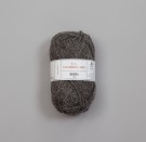 3-tråds strikkegarn Mørk grå melert - 105 thumbnail