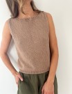 Leknit Cora top (oppskrift) papir thumbnail