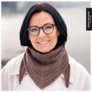 Marte Helgetun Rillespill sjal i REN cashmere (oppskrift) thumbnail