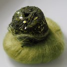 Holiday Sweater Bella og Cosmo olive thumbnail