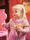 T73-6 Anna kofte barn Sisu gammelrosa thumbnail