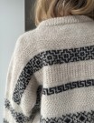 Terracotta Sweater strikkepakke Natur/Sort thumbnail