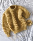 September Sweater GUL Tynn Silk Mohair Strikkepakke Petite Knit thumbnail