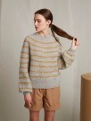 298-3 Lindas stripegenser | Alpakka Lin | Strikkepakke Rauma Garn thumbnail