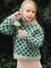 2511-1 Christmas Tree sweater junior (oppskrift) thumbnail