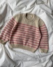PetiteKnit Lyon Sweater barn Almond og Plastic Pink thumbnail