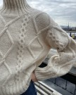 PetiteKnit Saga Sweater Atlas Milk melange thumbnail