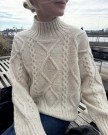 PetiteKnit Saga Sweater Atlas Milk melange thumbnail