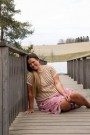 341-5 Latedagertopp | Petunia | Strikkepakke Rauma Garn thumbnail