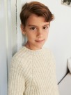 2605-5 Theo Sweater junior (oppskrift) papir Sandnes Garn thumbnail