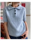 Maude Tee Diamond Blue Strikkepakke thumbnail