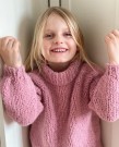 Louisiana Sweater barn | Børstet Alpakka | Oppskrift | PetiteKnit thumbnail