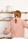 2102-4 Juni jakke | Tynn Silk Mohair | Strikkepakke Sandnes Garn thumbnail
