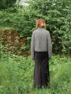 2507-10 Tia Zipper jacket Sunday og Tynn silk mohair grå thumbnail