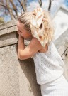 Tiril 15 Havre singlet LINE hvit  thumbnail