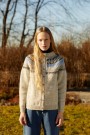 336-5 Spiret jakke dame | Strikkepakke | Finull | Rauma Garn thumbnail