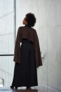 Hillesvåg Emika Cape– Linda Marveng Sol brunmelert thumbnail