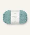 Sandnes Garn BABYULL LANETT Støvet aqua 6841 thumbnail