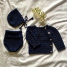 Indiblomst Sorgenfri omslagsjakke Light 28m/10cm (oppskrift) thumbnail