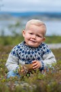 Blåbærgenser mini Sisu Knitwear Lettlopi thumbnail