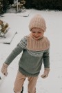 Enkelt Ribbsett Woolly 112 Peach Strikkepakke thumbnail