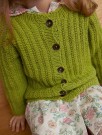 2505-6 Ellis Cardigan baby Mandarin Petit Matcha thumbnail