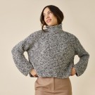 Iris sweater i rettriller fra Permin thumbnail