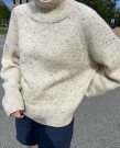 Louvre Sweater Peer gynt Natur Tweed Strikkepakke  thumbnail