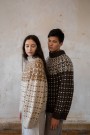 Efterår No 2 Luna og Silk Mohair lys beige melert thumbnail