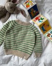 Friday Sweater junior (Oppskrift) PetiteKnit papir thumbnail
