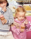 T73-6 Anna kofte barn Sisu gammelrosa thumbnail