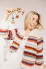 CP28-13 Wildflower raglan jakke Fnugg aprikos thumbnail