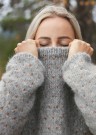 Tiril 16 Ånundgenser dame (3farger) Strikkepakke Sandnes Garn thumbnail