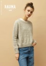 358 Tuvas Lamullgenser | GRÅ BEIGE Lamullgarn og plum | Strikkepakke Rauma Garn thumbnail