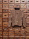 2214-1 Wilburgenser barn Brun Tweed Strikkepakke thumbnail