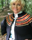 Grethe Svart, tilpasset Vestfoldbunadene Bunadstrikk thumbnail