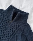 PetiteKnit Dagmar Zipper Sweater Man (oppskrift) papir  thumbnail