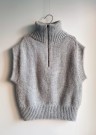 Zipper Slipover Alpakka Ull og Tynn Silk Mohair Sandnes Garn thumbnail