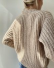 September Sweater Peer Gynt edition Lys beige Strikkepakke PetiteKnit thumbnail