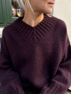 PetiteKnit Hannah Sweater V-neck (oppskrift) papir thumbnail