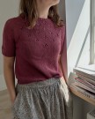 LeKnit Clover Tee Line Rustic Rose  thumbnail