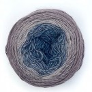 No. 6 Dip dye sjal TORDEN Fargespill by Marte Helgetun Strikkepakke thumbnail