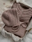 Indiblomst Riddervold jakke 24m/10cm (oppskrift) thumbnail