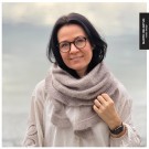 Marte Helgetun Lett Luna sjal (oppskrift) papir thumbnail