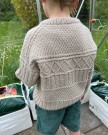 Ingrid Sweater Junior Strikkepakke Peer Gynt Marsipan thumbnail